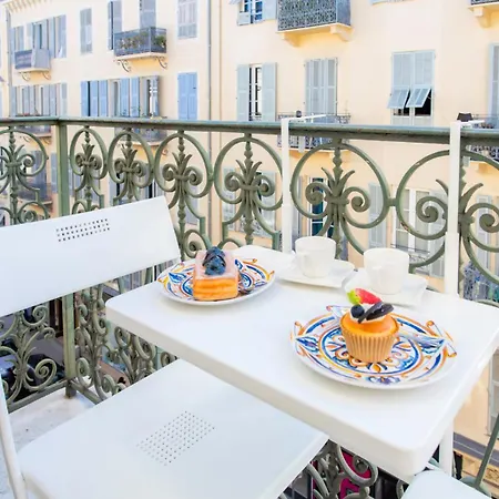 #13 Orange Ac Wifi Balcony 3mins Walk Sea Front Nizza